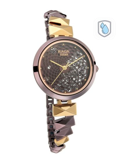 Buy Titan Raga Women Gold Analogue Watch NL2532YM01 Watches for