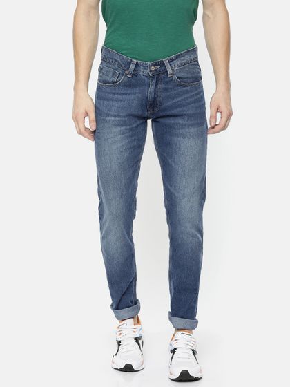 Buy SPYKAR Men Blue Ultra Slim Fit Low 