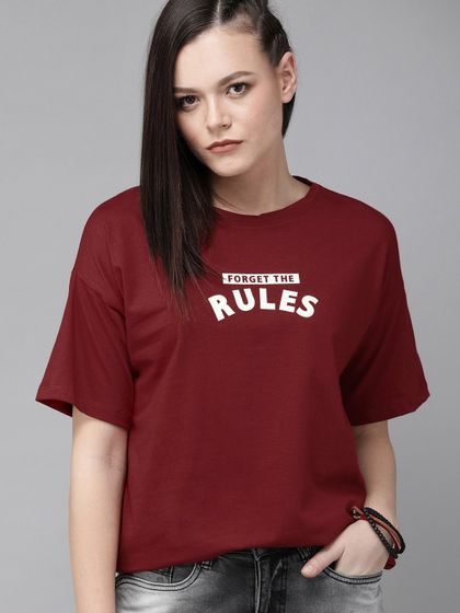Levis Women White Printed Round Neck 