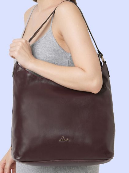 Lavie Polani Women's Large Hobo Bag (Maroon)