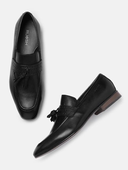 Buy Ruosh Men Black Club Shoes - Formal 