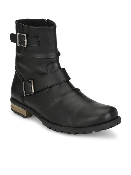 Buy Firetrap Men Blue Flat Boots Casual Shoes for Men 8022953