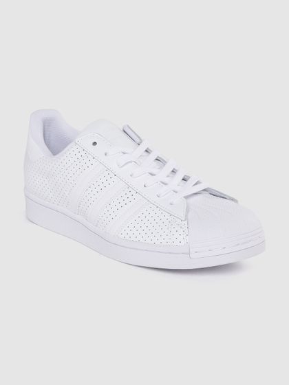 adidas white casual shoes