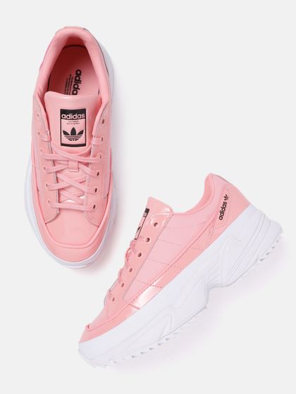 stan smith pink glitter