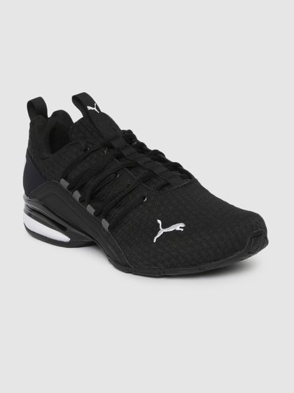 puma running shoes for men black