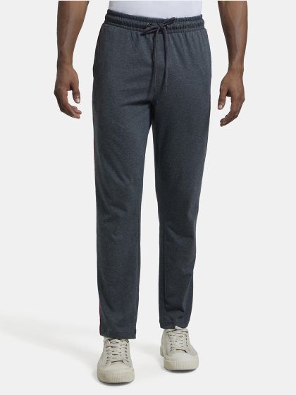 Jockey Athleisure Regular Fit Track Pant for Men with Drawstring