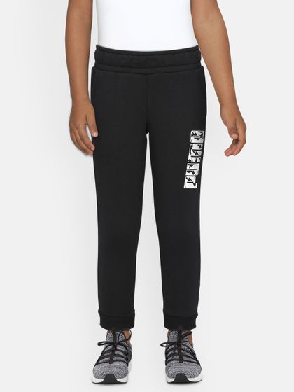 Buy Adidas Girls Black Yg Graphic Joggers Track Pants For Girls 7401410 Myntra
