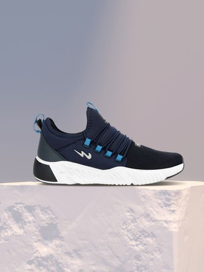 Buy Campus Men Black Running Shoes 
