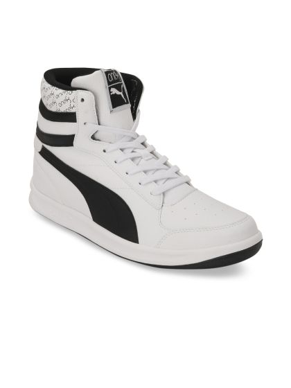 puma one8 prime mid sneakers white