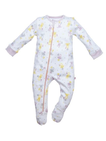 Buy Gap Multicoloured Baby Bright Stripe Footed Zip One Piece Sleepsuit For Boys Myntra