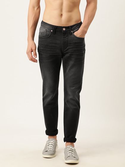 Buy Killer Men Black Slank Slim Fit Mid 