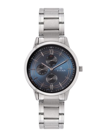 Buy Titan Women Silver Toned Dial Watch NH2486SM01 Watches for