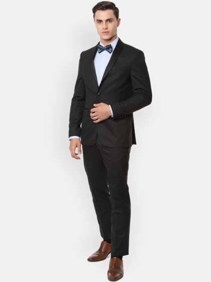 Buy Raymond Burgundy Single Breasted Contemporary Fit Suit Suits