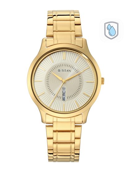 Buy Titan Karishma Men Gold Analogue Watch NL1107YM07 Watches