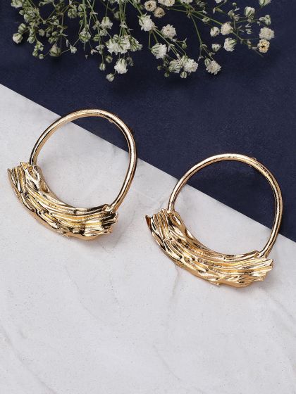 Quirky hoop clearance earrings