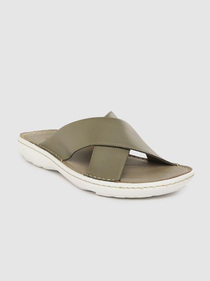 clarks olive green sandals