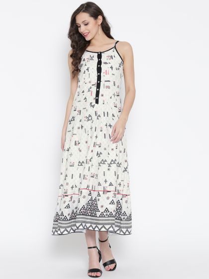 biba multicoloured printed maxi dress