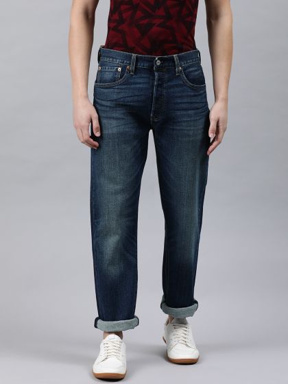 Buy Levis Men Blue 65504 Skinny Fit Stretchable Jeans - Jeans for Men  1833143 | Myntra