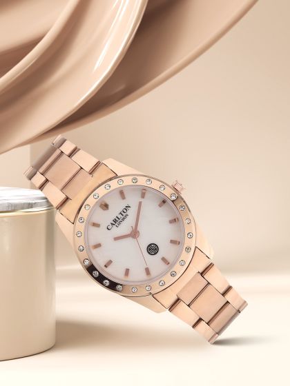 Titan raga 9901km01 women's watch top