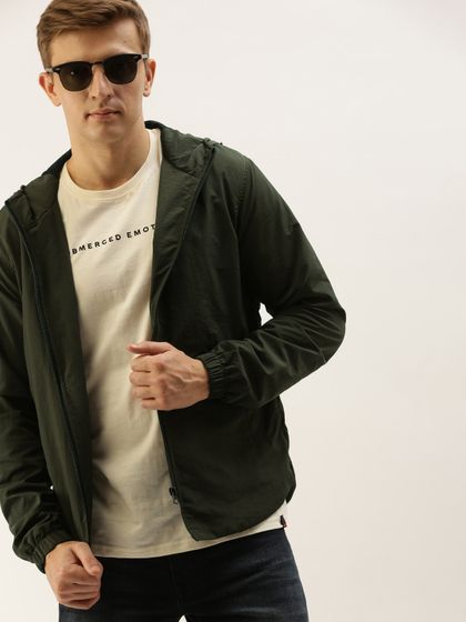 john player jacket myntra