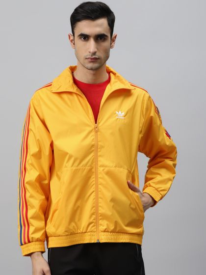 mustard adidas jacket