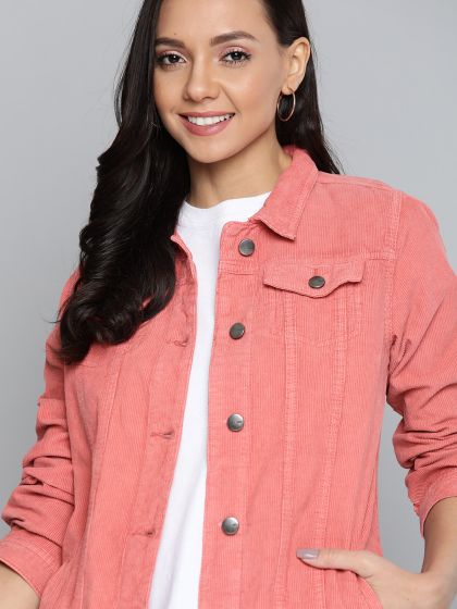 Buy DOROTHY PERKINS Women Blue Solid Denim Jacket Jackets for