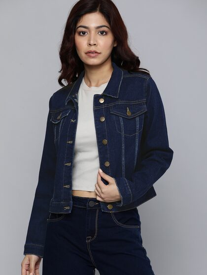 Blue L Stradivarius jacket WOMEN FASHION Jackets Jacket Jean discount 63% 