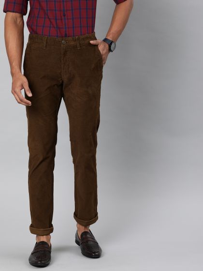 Buy Men Kansas Fit Polyester Blend Trouser Online  Indian Terrain
