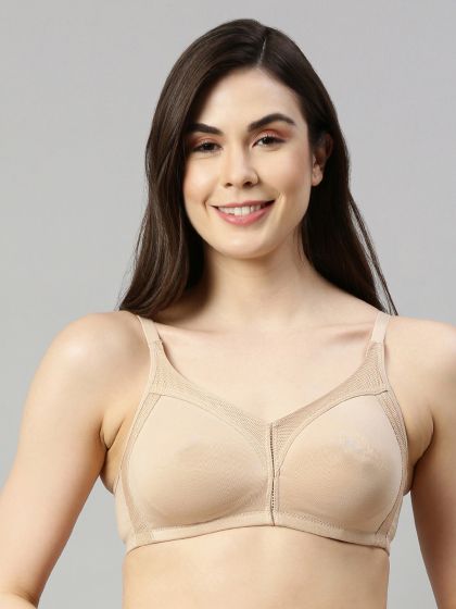 Women's Full Support M-Frame Heavy Bust Everyday Cotton Bra