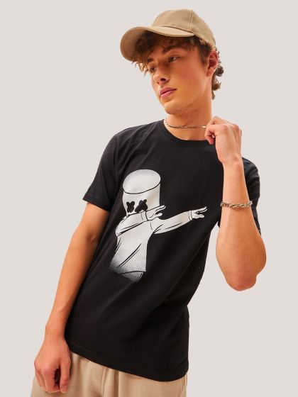Marshmello t shirt myntra new arrivals