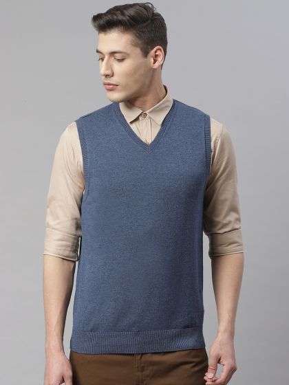 Marks and spencer discount mens sleeveless pullovers