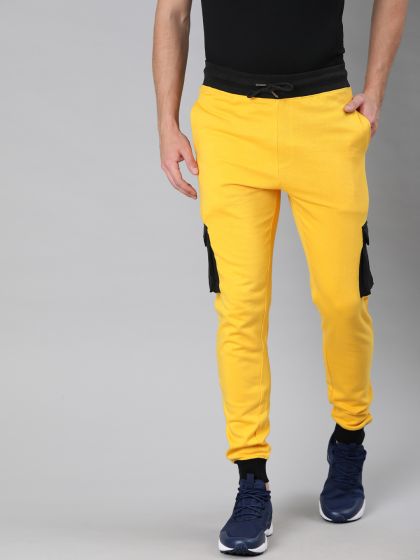 yellow joggers men