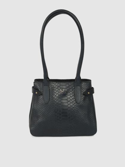 Buy Dune London Charcoal Grey Solid Shoulder Bag Handbags for