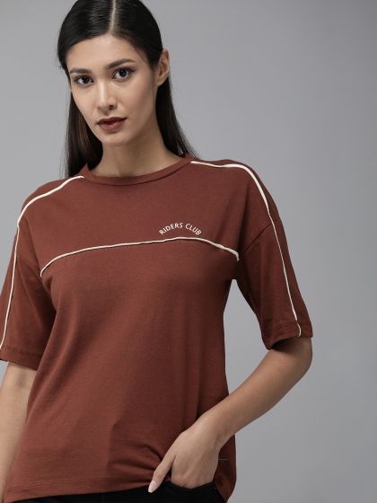 Fila polo 2025 womens brown