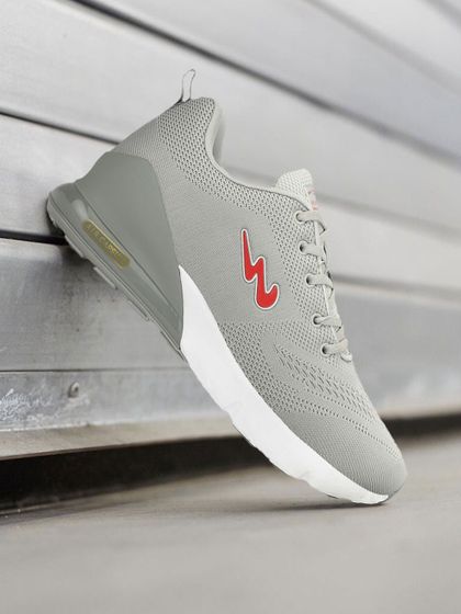 Campus Men Olive Green Running Shoes 