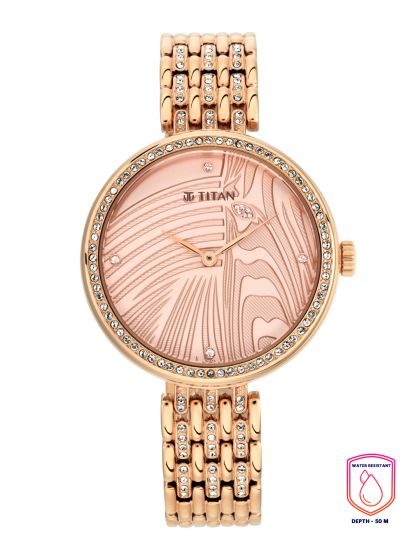 Titan raga 9901km01 deals women's watch