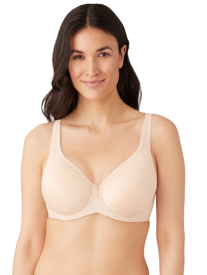 Buy Wacoal Nude Coloured Solid Non Wired Lightly Padded Everyday Bra XB0807  - Bra for Women 2591603