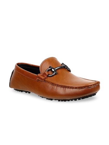 Buy Carlton London Men Tan Brown Loafers Casual Shoes for Men