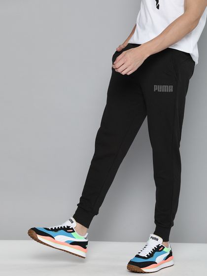 ADIDAS Men Black ClimaLite Track Pants 