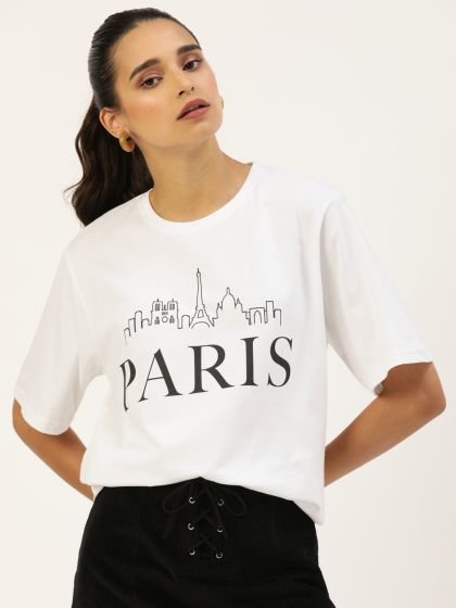 T shirt converse paris on sale