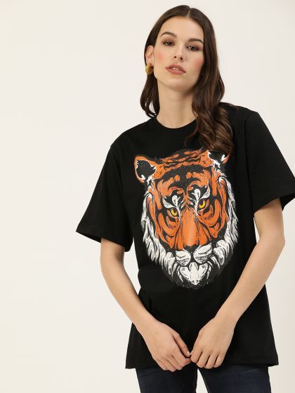 Buy FOREVER 21 Red T Shirt Tshirts for Women 1367809 Myntra