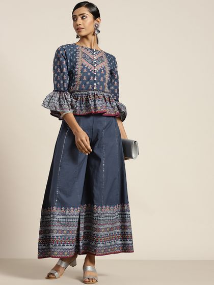 Dhoti Pants \u0026 Longline Jacket 