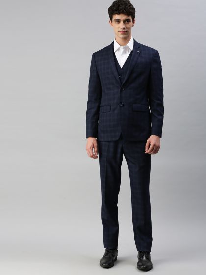 Louis philippe deals royal blue suit