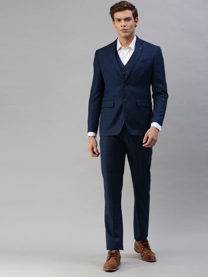 LOUIS slim fit suit in blue