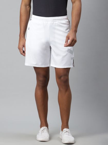 Buy Nike Men White Loose Fit AS M NK DRY COURTLINES DRI FIT Solid