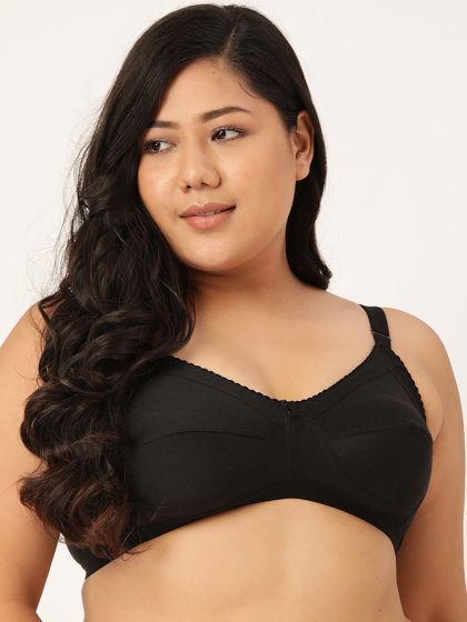 Buy Leading Lady Plus Size Pack Of 2 Non Wired T Shirt Bra - Bra for Women  21357060