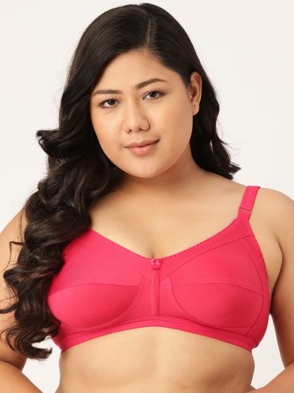 Leading Lady Women's Plus Size Underwire Padded T-Shirt Bra, Black, 36C at   Women's Clothing store
