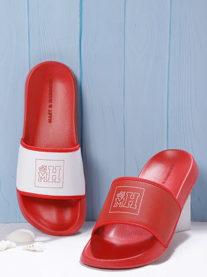 green lacoste sliders