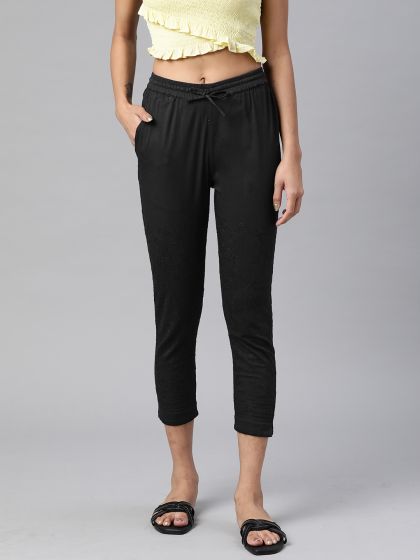 Best Cropped Trousers Uniqlo Smart 2Way Stretch Solid AnkleLength Pants   7 Stylish Pairs of Trousers You Can Wear All Day Without Wrinkling   POPSUGAR Fashion Photo 2