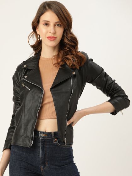 Peach biker jacket outlet